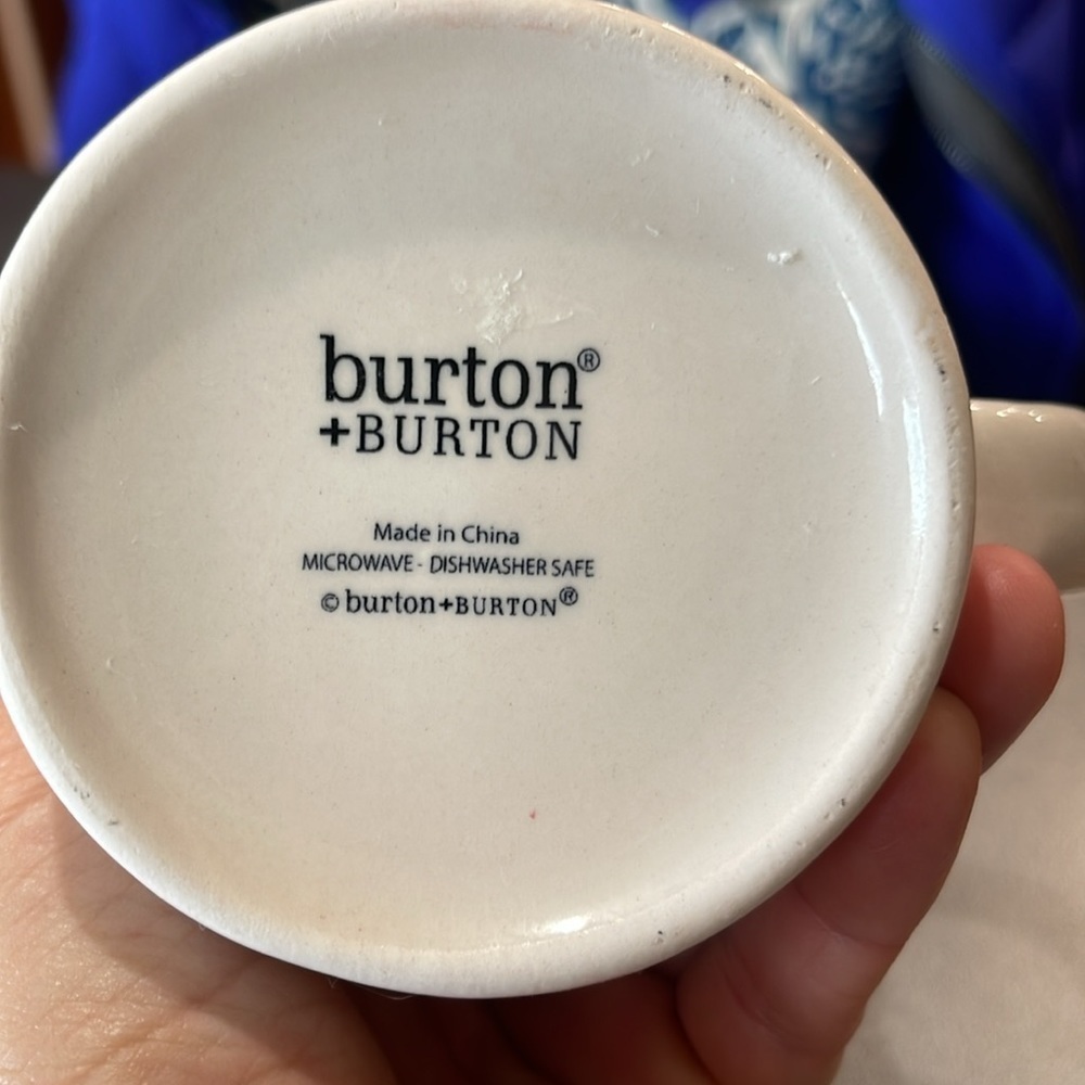 BURTON & BURTON coffee mug - Picture 4 of 4